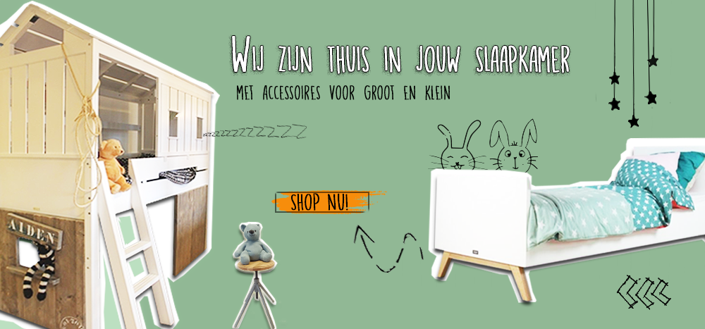 Kinderkamers, babykamers en slaapkamers van in de Wijde Wereld Geldrop
