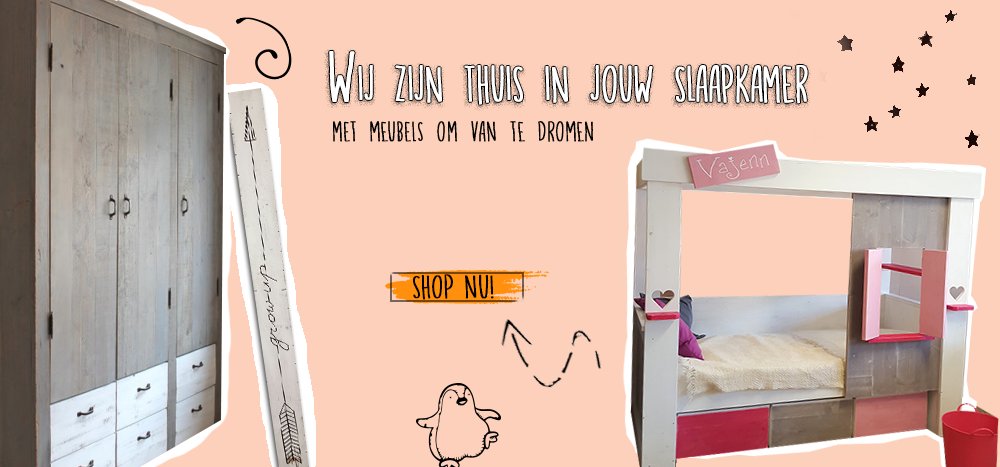 Slaapkamers, babykamers en kinderkamers In de Wijde Wereld Geldrop