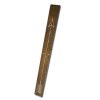 Stoere steigerhouten groeimeter met naam