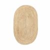 Vloerkleed Jute oval