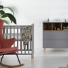 Loft grey babykamer